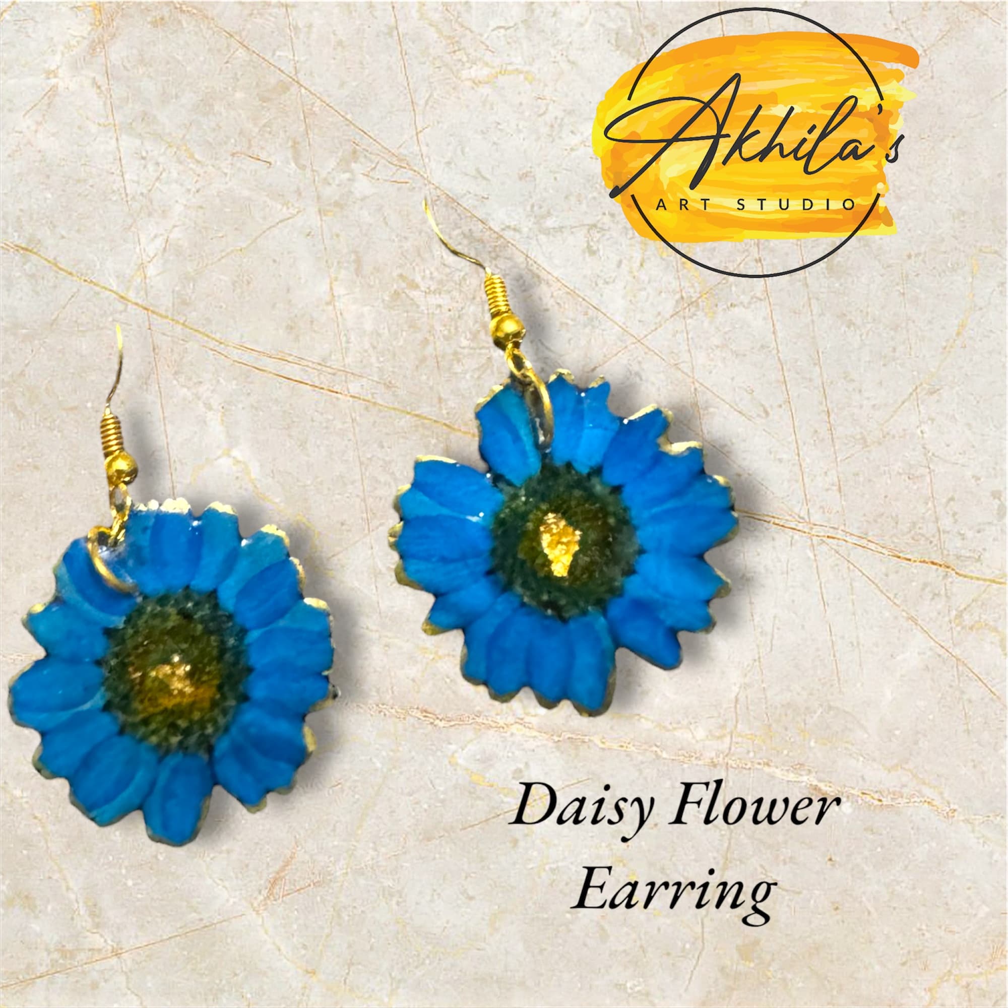 Daisy earrings - Image 1
