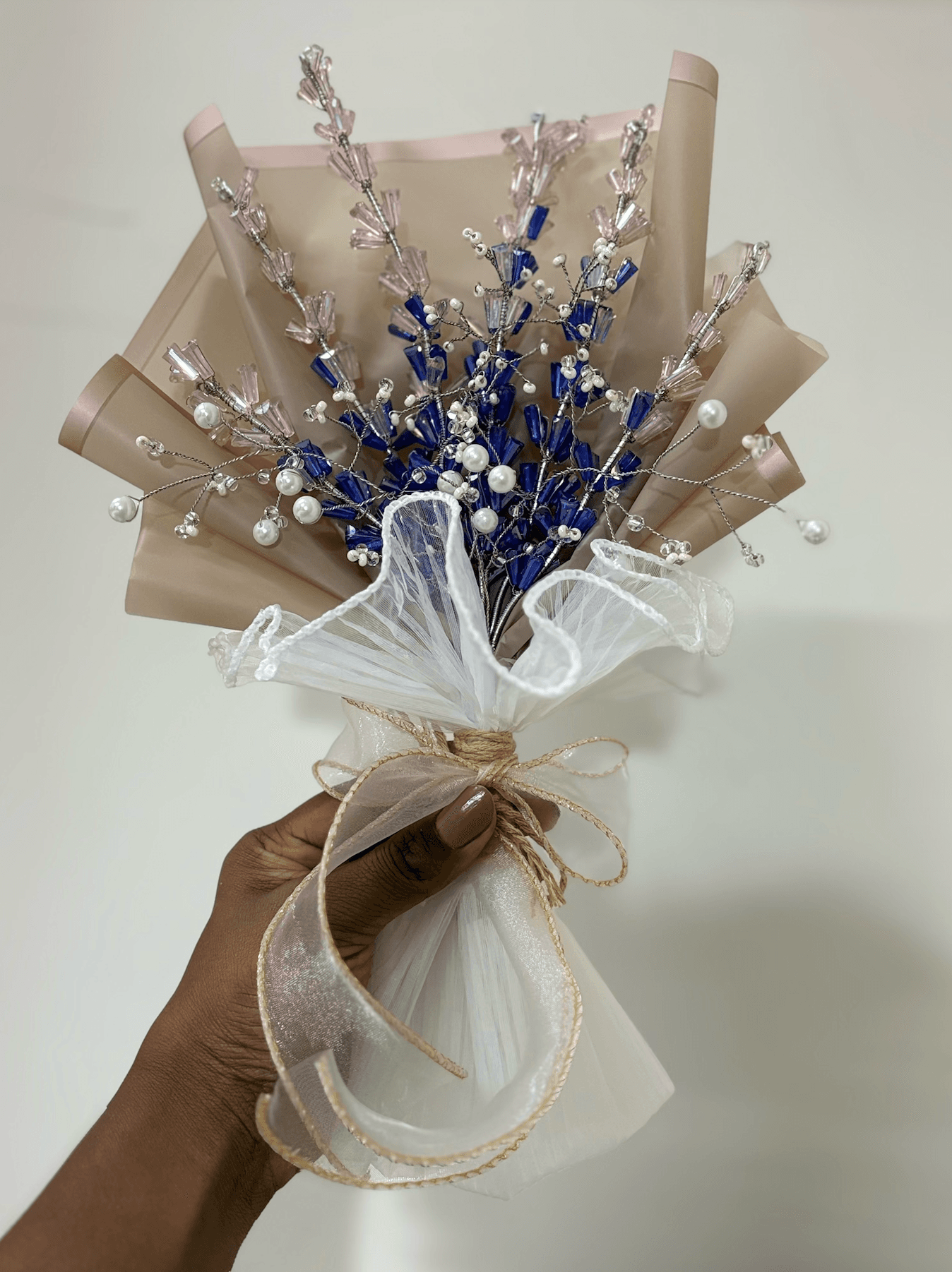 Ombre Lavnder Sticks Handheld Bouqet (Large - 5-7 stems)