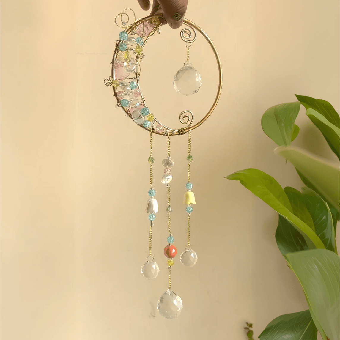 Celestial Moon Suncatcher