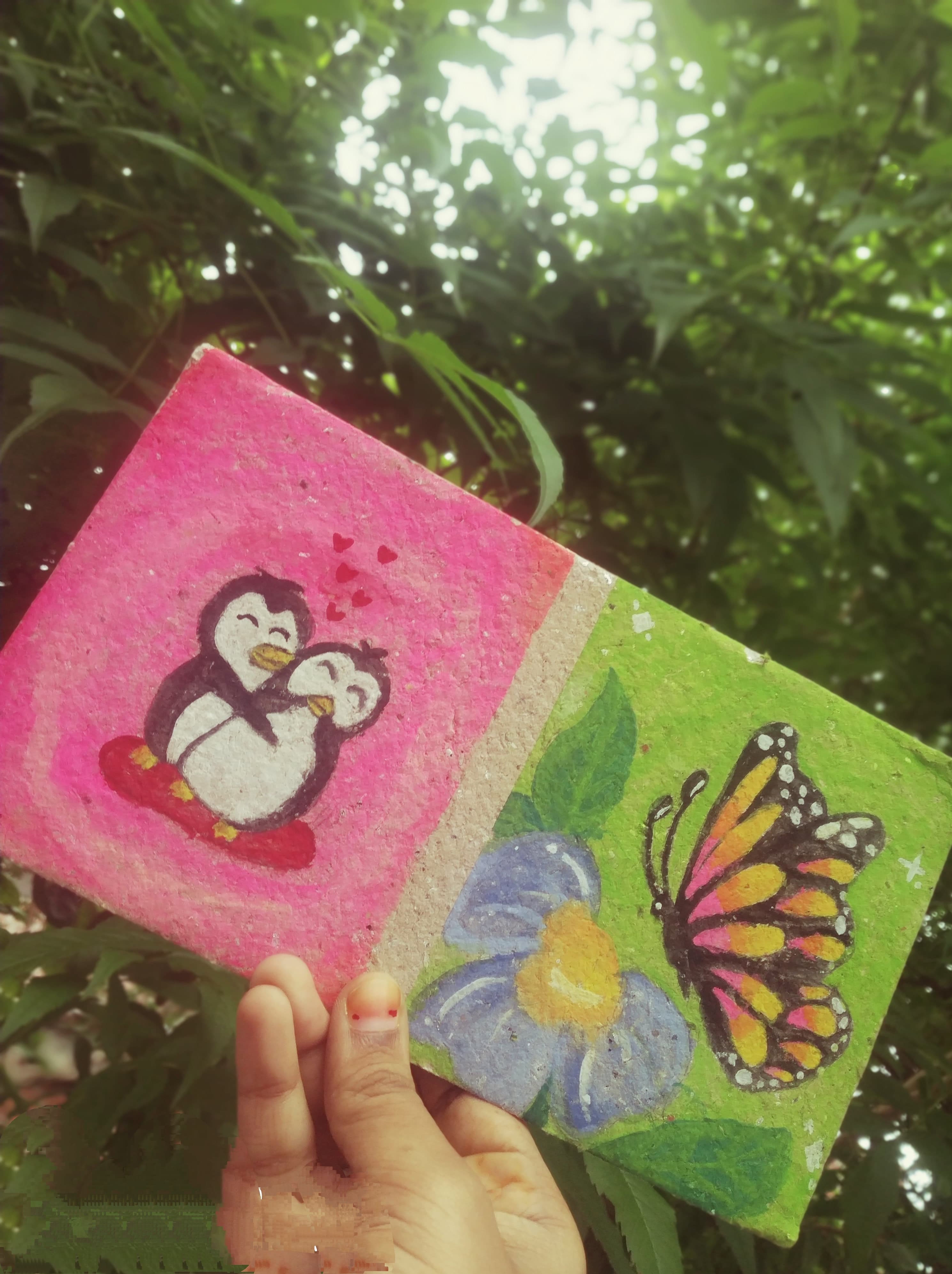 A mini cute Painting by siri handmade 🥰😍 - Image 1