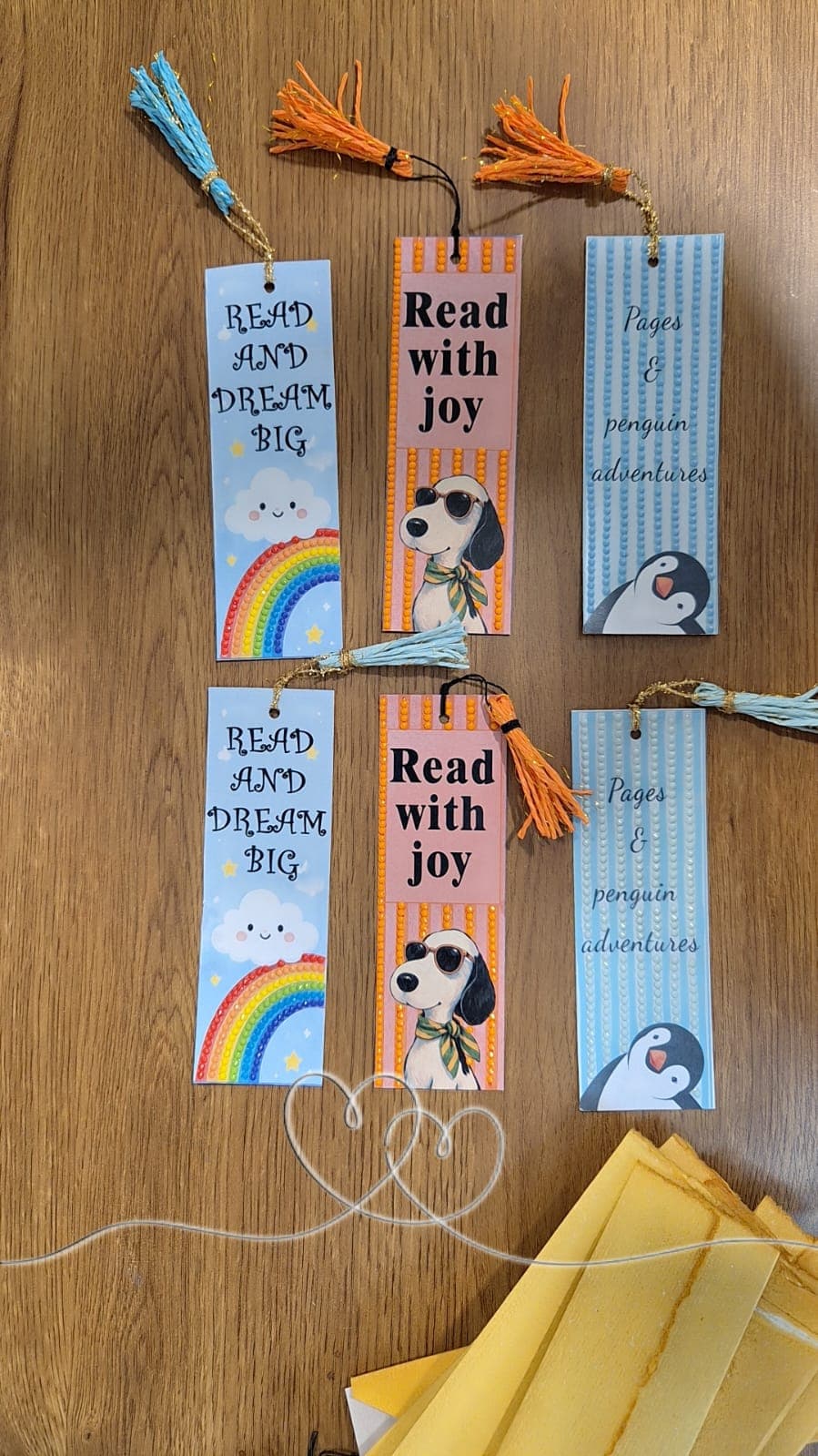 Book Lover's Bookmark Collection-3 (set of 4)