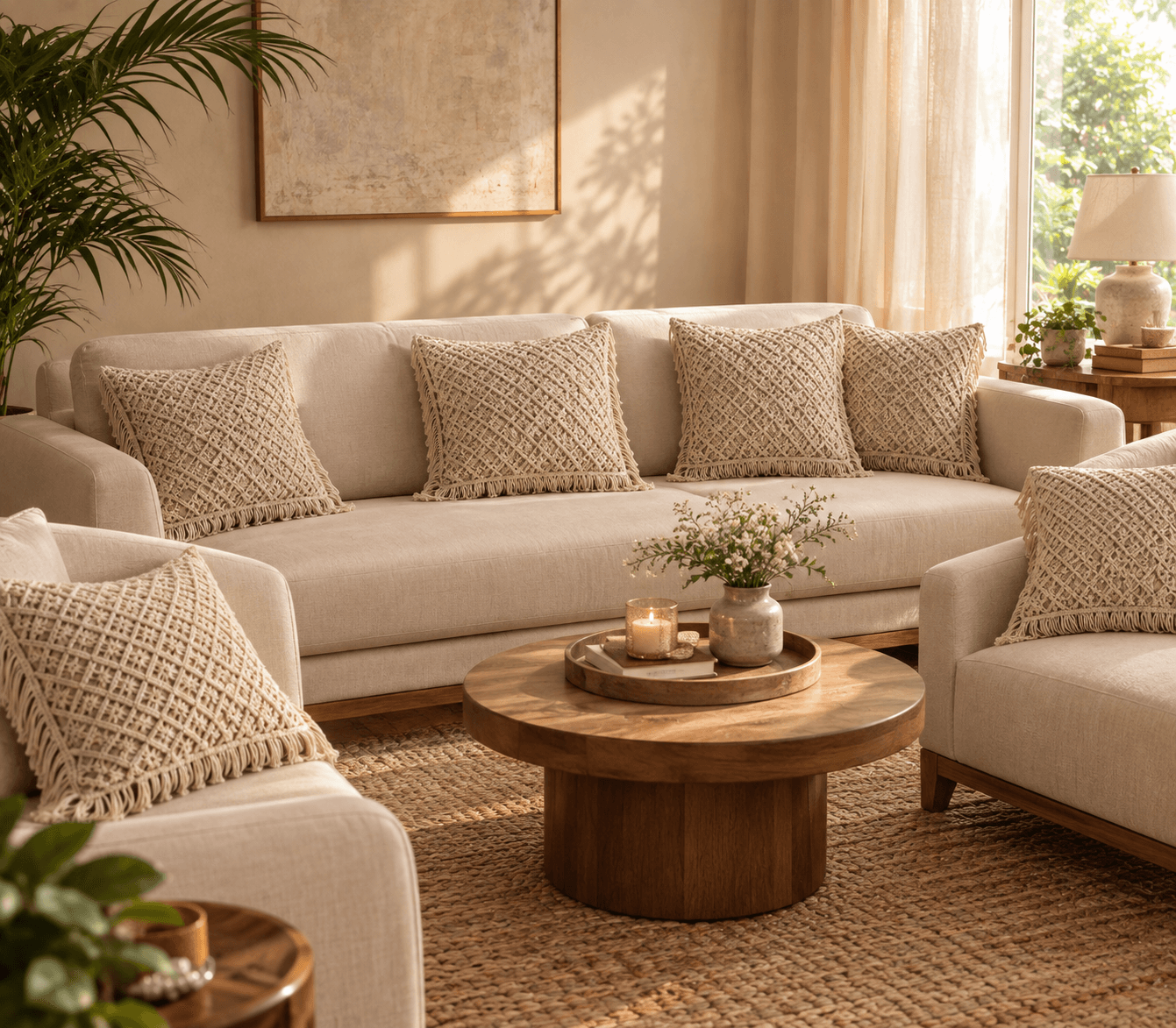 The Oasis Weave Cushion - Image 1