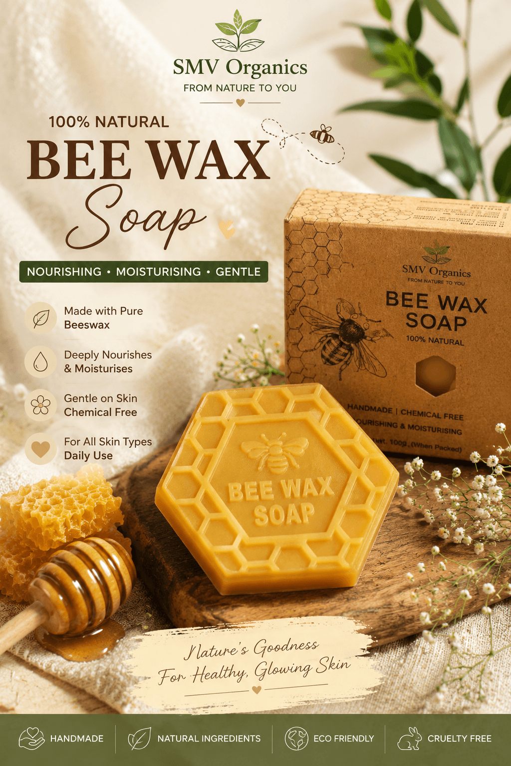 Bee wax soap - Image 1